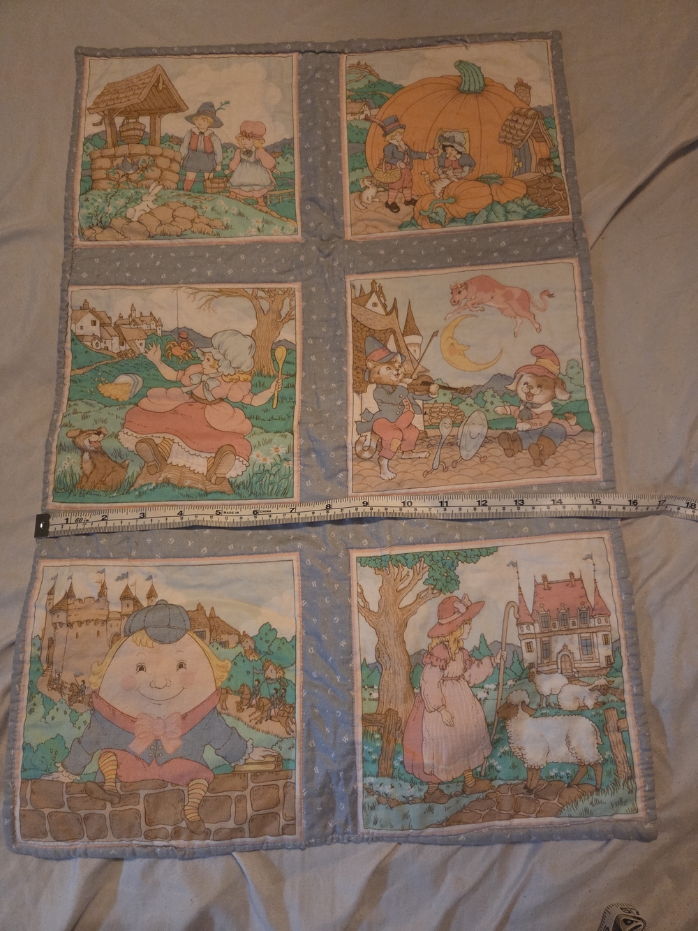 Vintage Mother Goose Nursery Rhyme Handmade 24" Humpty Dumpty